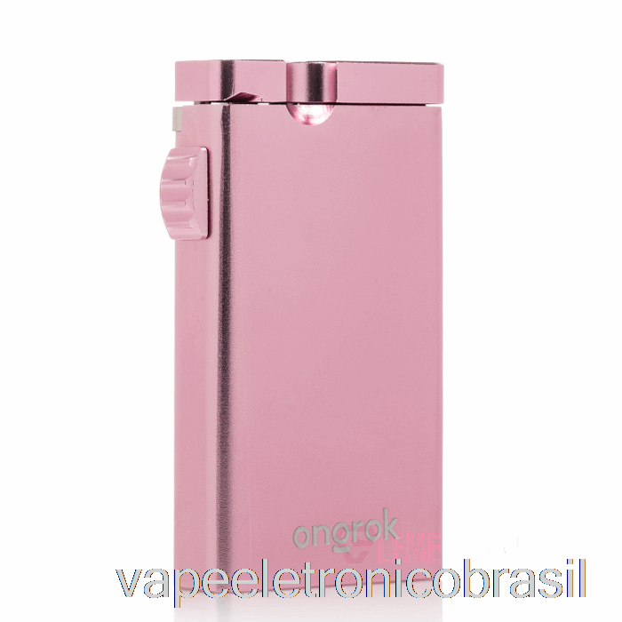 Vape Recarregável Ongrok Alumínio Dugout Rose Gold